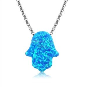 Dainty Opal Necklace